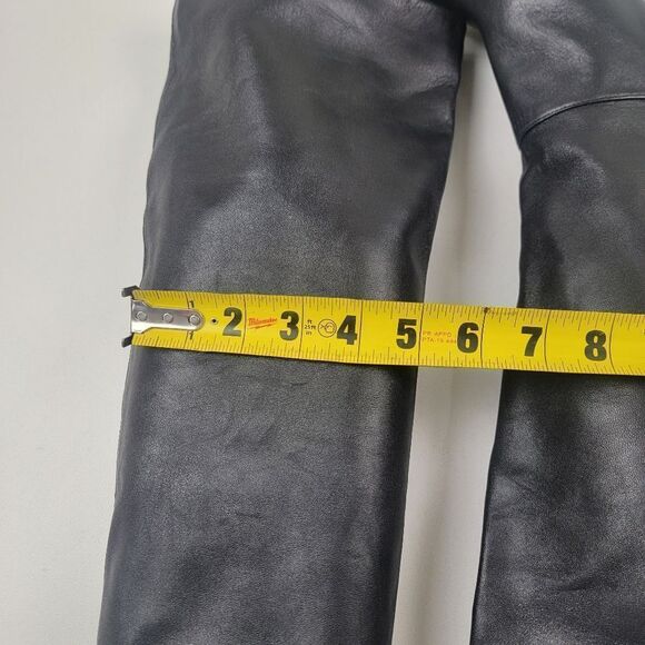 Stuart Weitzman Black Soft Leather Knee High OTK Tall Heel Boots Size Womens 8M - Picture 5 of 16